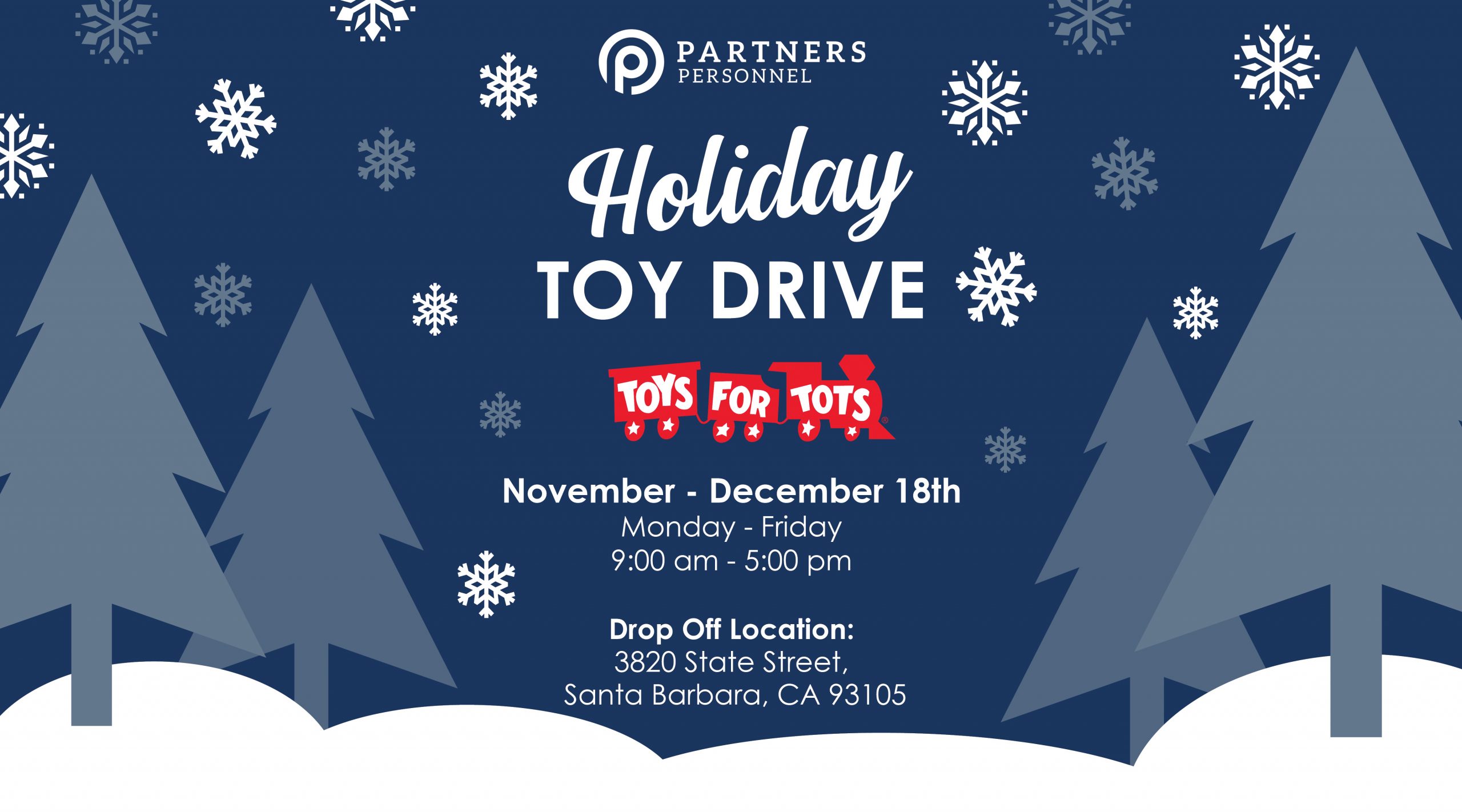 Partners Personnel Is Partnerting With Toys For Tots